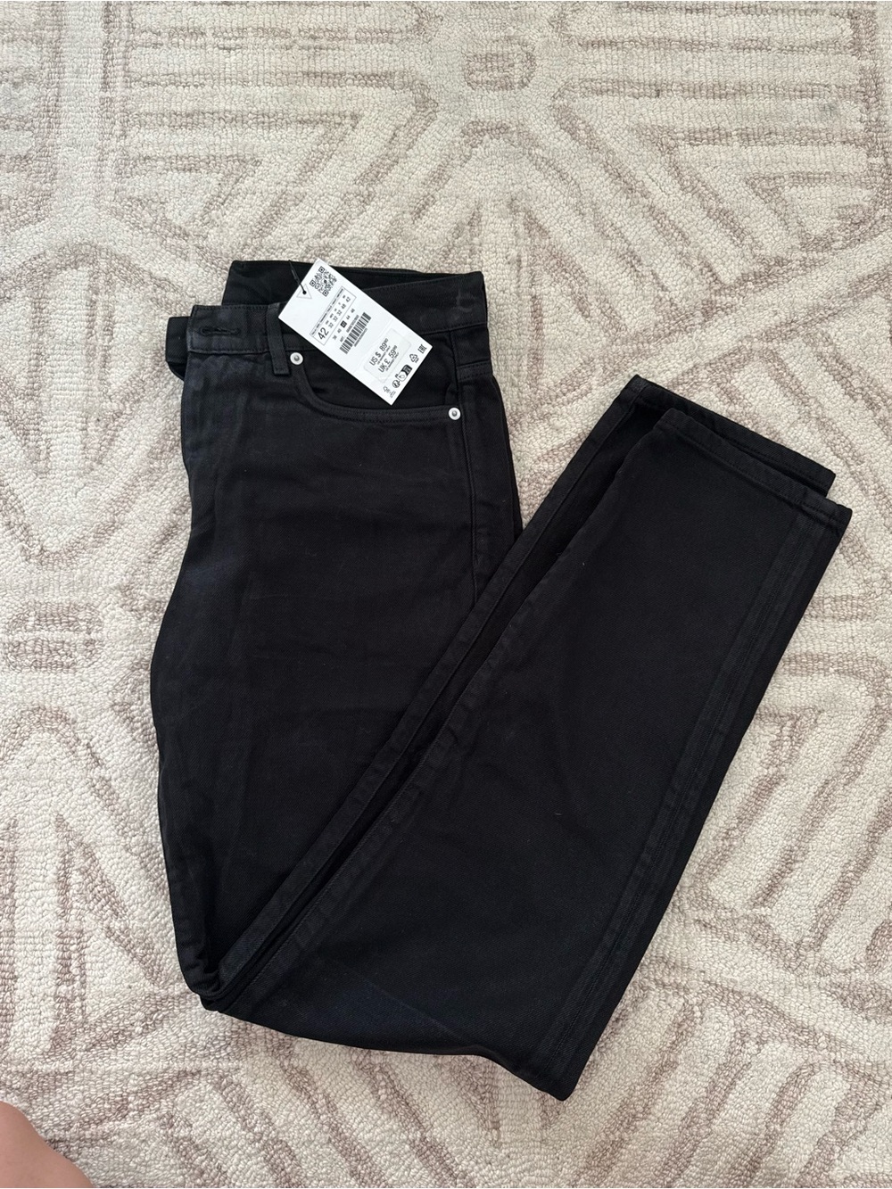 Zara men’s black jeans